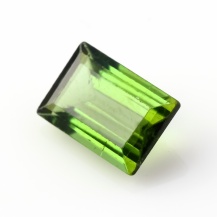 Green Tourmaline Rectangle, 1.4 carats, 8.4x5.7x3.4mm, $106