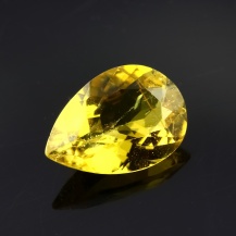 Yellow Tourmaline Pear, 1.39 carats, 9.7x6.8x3.8mm, $105