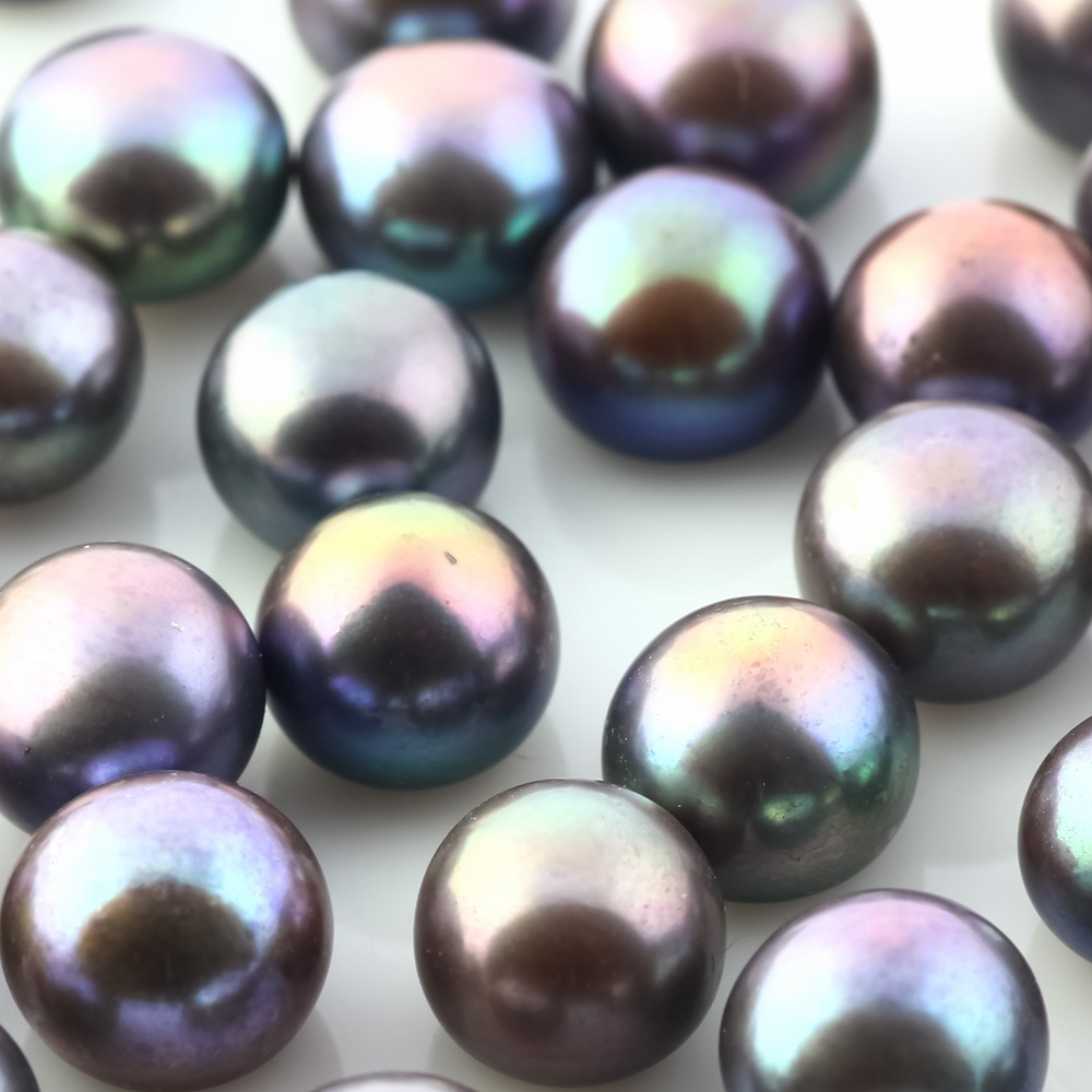 Joopy Gems Peacock Freshwater Pearls, 8-8.5mm