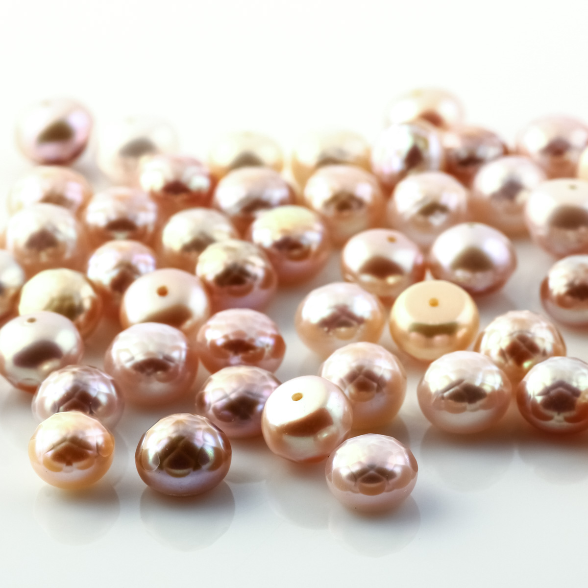 7.5-8mm Near Round Shape Freshwater Pearl String - China Loose Pearl and  Freshwater Pearl price